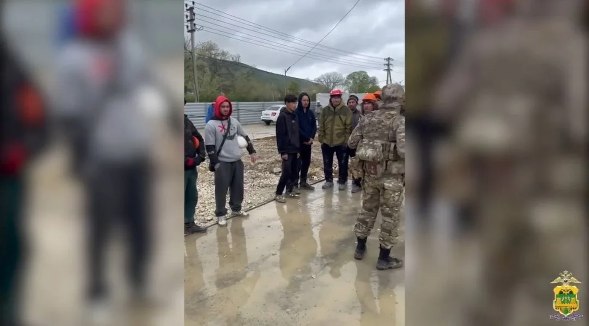 Нелегальных мигрантов обнаружили на стройке в поселке Сукко под Анапой