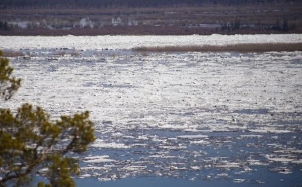 Информация об уровне воды по гидропостам на территории Якутска на 20 часов 17 мая