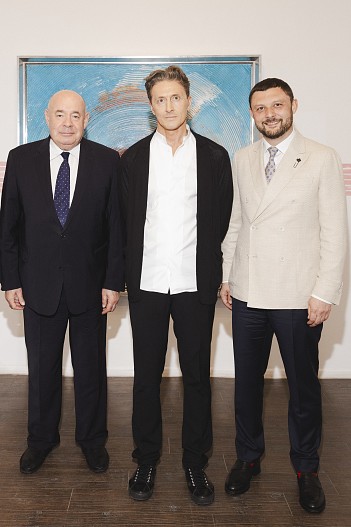 Михаил Швыдкой, Александр Чистяков и Василий Церетели