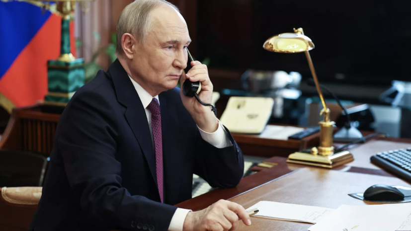 Путин провёл телефонный разговор с президентом Ирана Пезешкианом