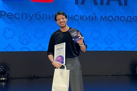 Председатель АИС КГАСУ – серебряный призер конкурса «Иностранный студент года 2025»