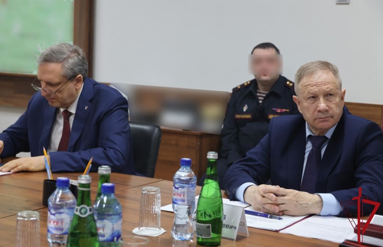 Руководство ГУ Росгвардии приняло участие в заседании оперативного штаба Северо-Западного округа войск национальной гвардии России