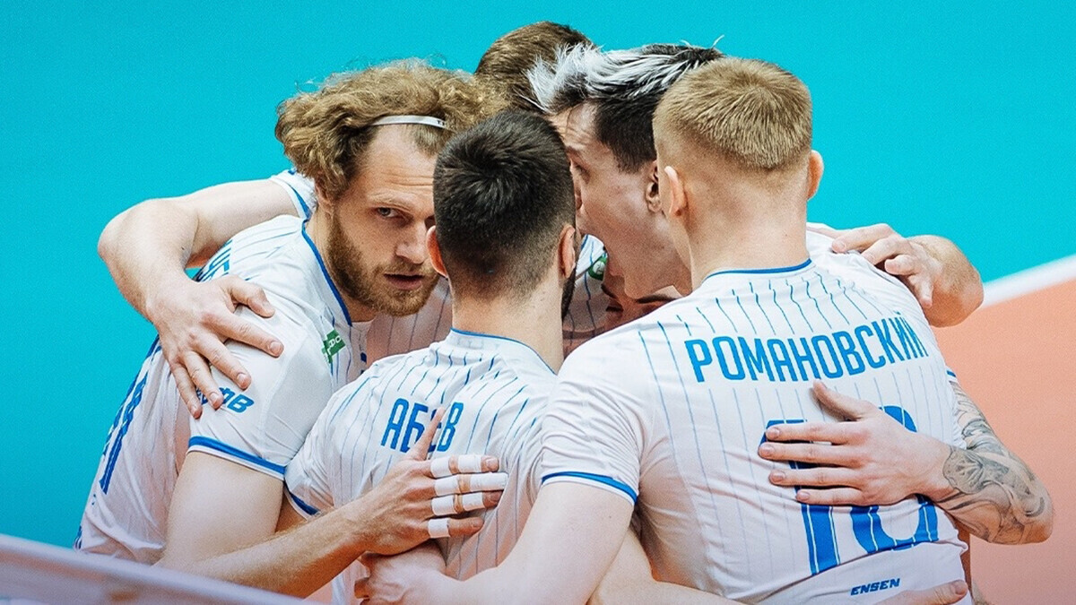 Казанский «Зенит» обыграл «Динамо‑ЛО» и с первого места вышел в полуфинал Кубка России по волейболу