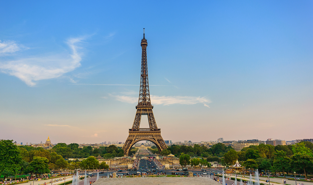 Парижский р. Эйфель башня Tour Eiffel.