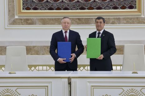 Итоги визита Александра Беглова в Туркменистан: подписано соглашение с Аркадагом, обсуждены перспективные проекты с руководством страны