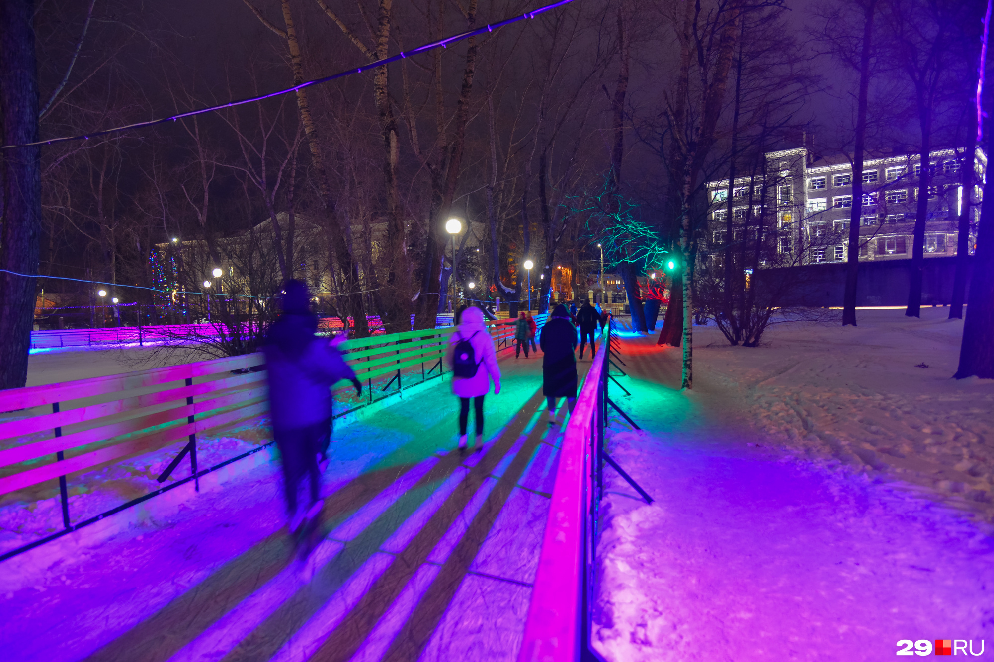 каток в петровском парке