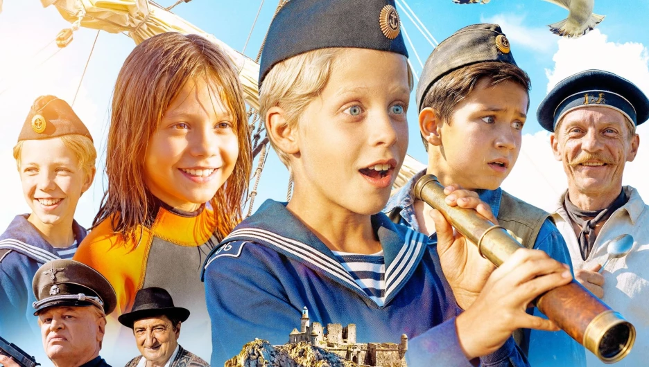Сериал «Три друга, клад и матрос Кошка».