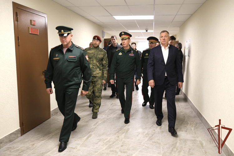 В Москве открыли новый военный городок для подразделения Росгвардии (видео)