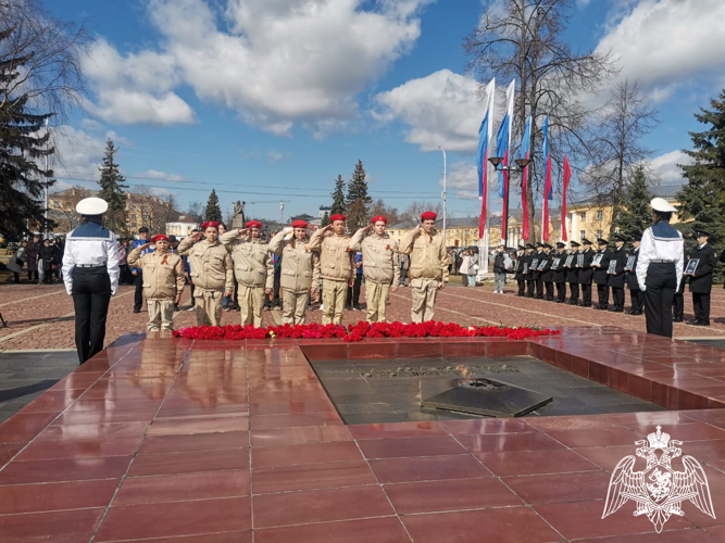 В Карелии руководство Росгвардии приняло участие во Всероссийской акции «Вахта Памяти – 2024»