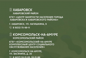 Центры поддержки семей мобилизованных граждан в Хабаровском крае