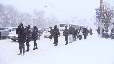 Снегопад в Воронеже задержится на весь день