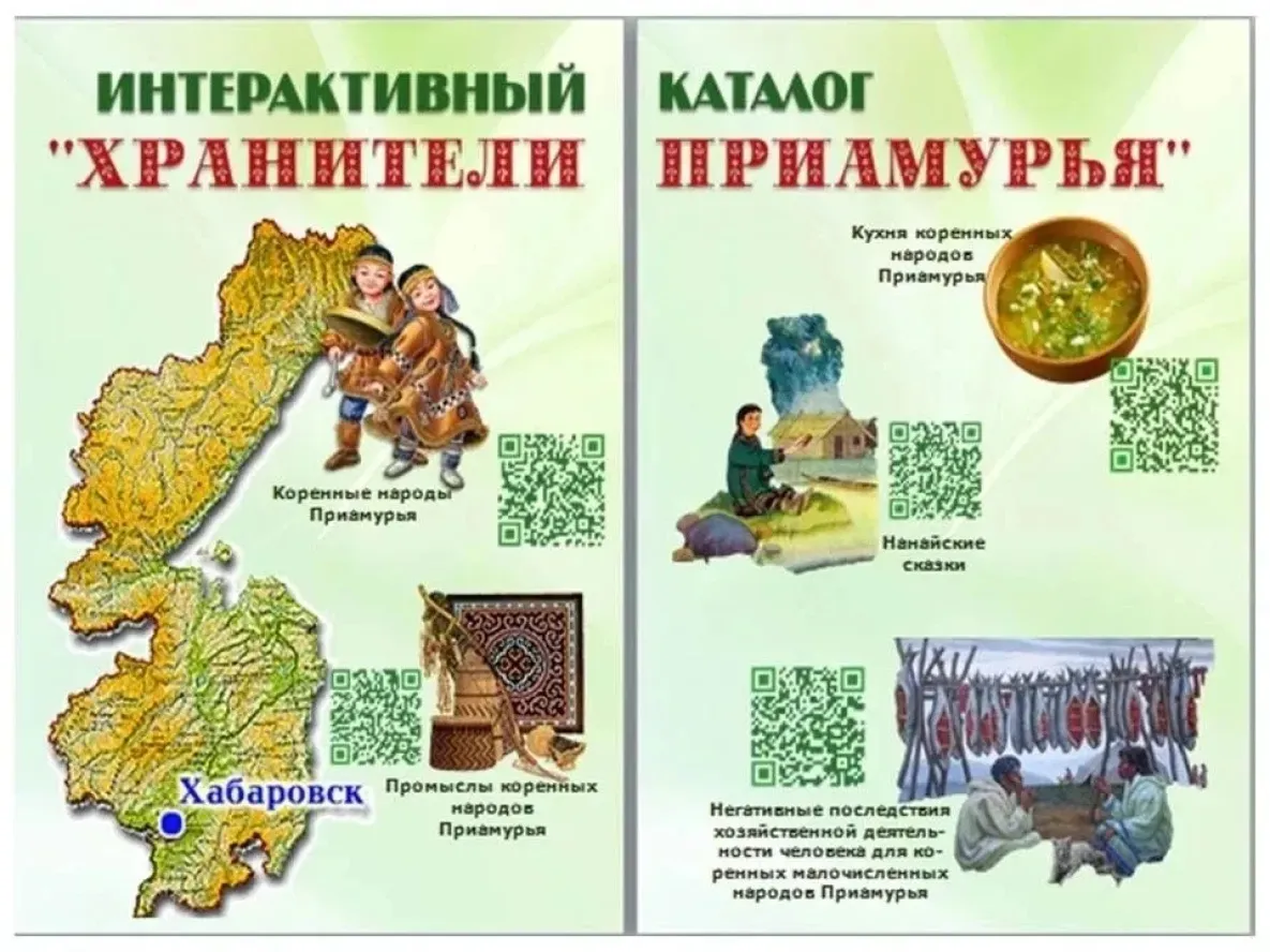 Комсомольские школьники разработали интерактивный каталог о народах Приамурья