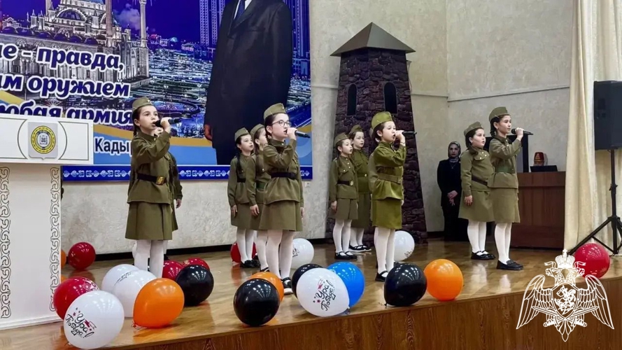 В Грозном росгвардейцы приняли участие в военно-патриотическом фестивале