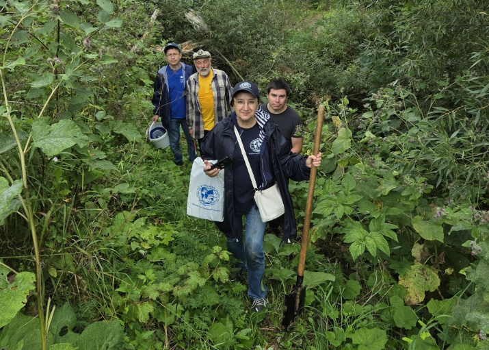 Географы Чувашского госуниверситета исследуют родники региона. Фото: Чувашское республиканское отделение РГО