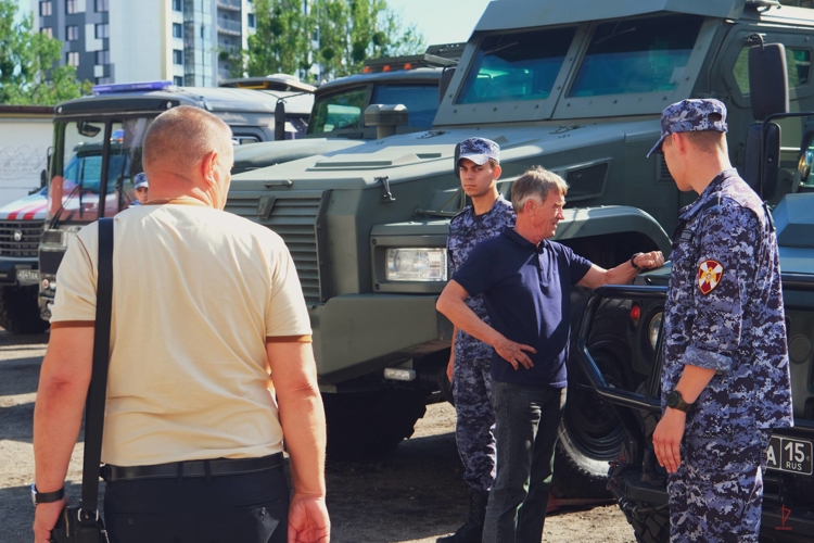 В Калининграде росгвардейцы провели мероприятие, посвященное небесному покровителю войск национальной гвардии