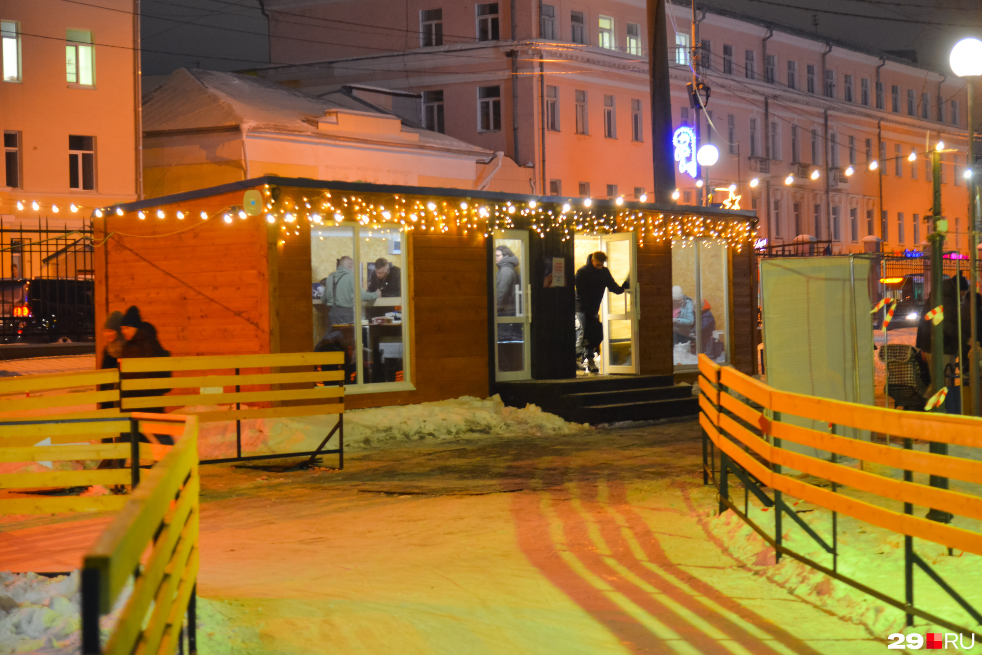 каток в петровском парке