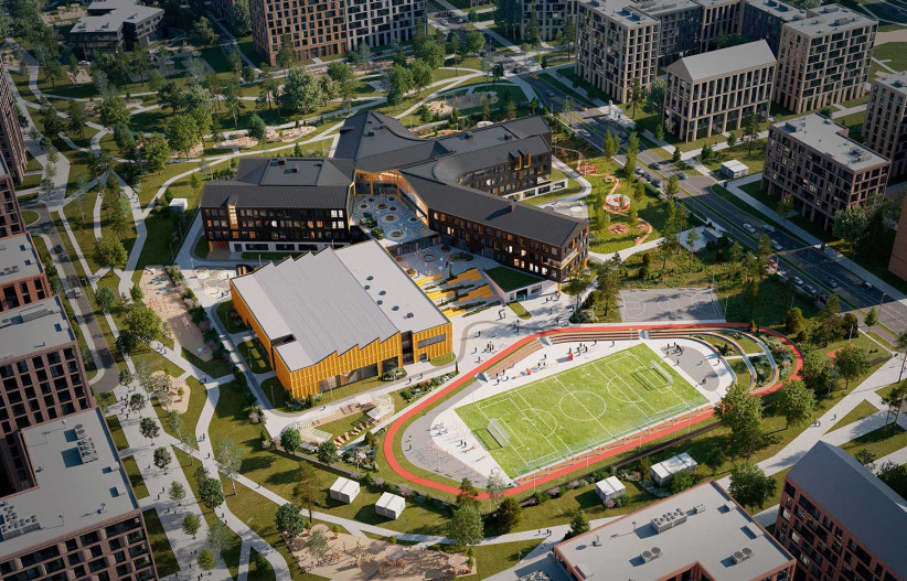 Школа в ЖК NEWПИТЕР