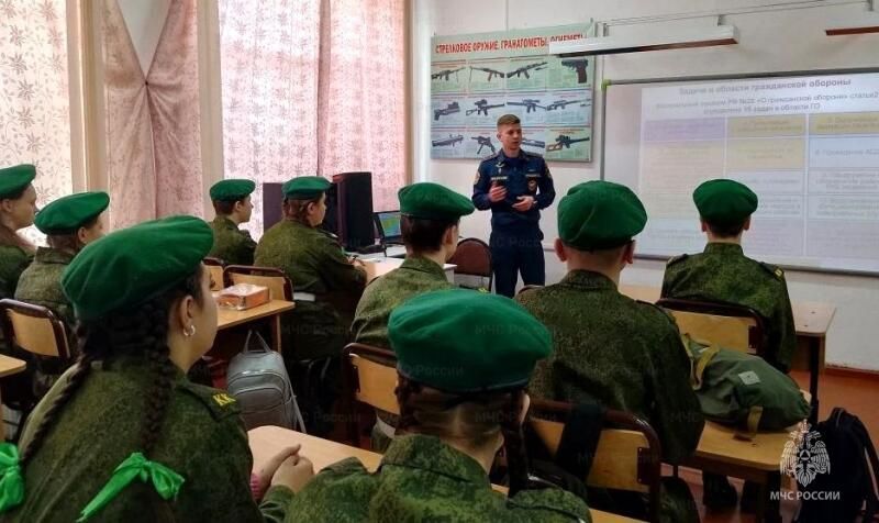 Уроки по гражданской обороне проходят в школах Еврейской автономии уроки безопасности
