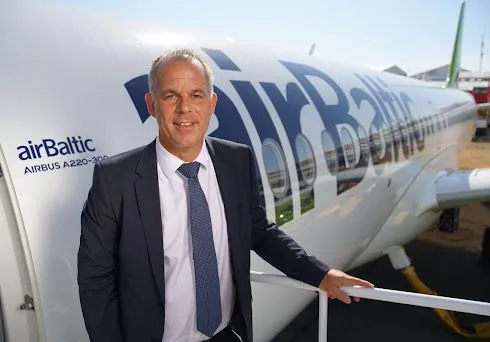 Зарплата Мартина Гауса выросла на фоне убытков airBaltic