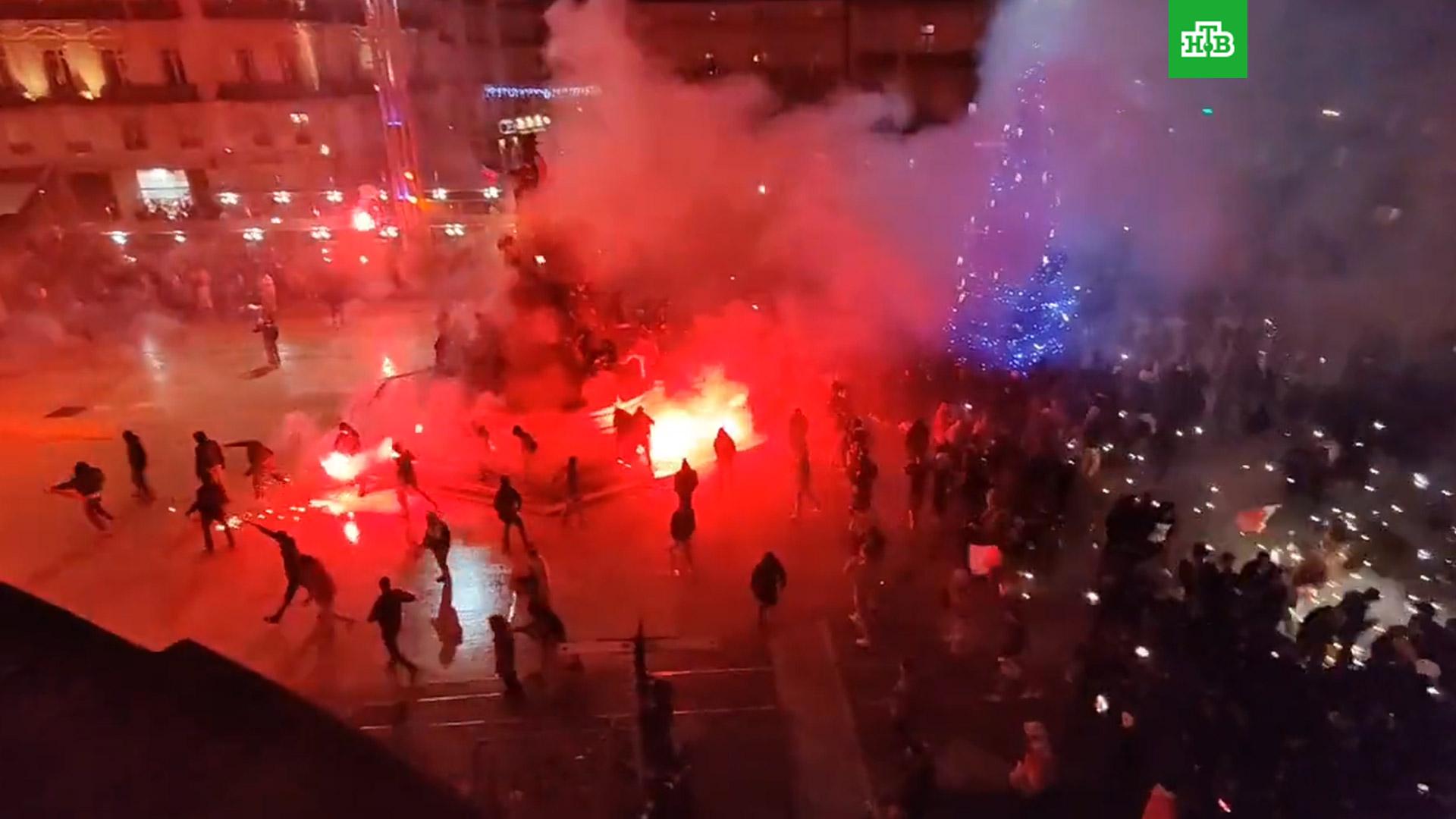 Болельщики во франции
