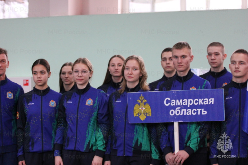Юноши и девушки из пяти регионов сразились за Кубок Федерации пожарно-спасательного спорта