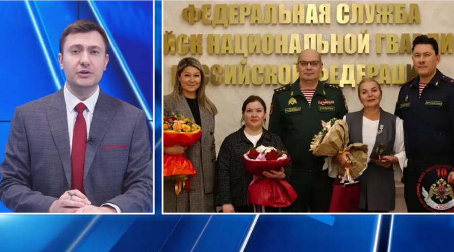 Телесюжет Оренбургского регионального телевидения «ОРТ»: В Росгвардии вручили награды воспитательницам детского сада из Оренбургской области за спасение детей (видео)