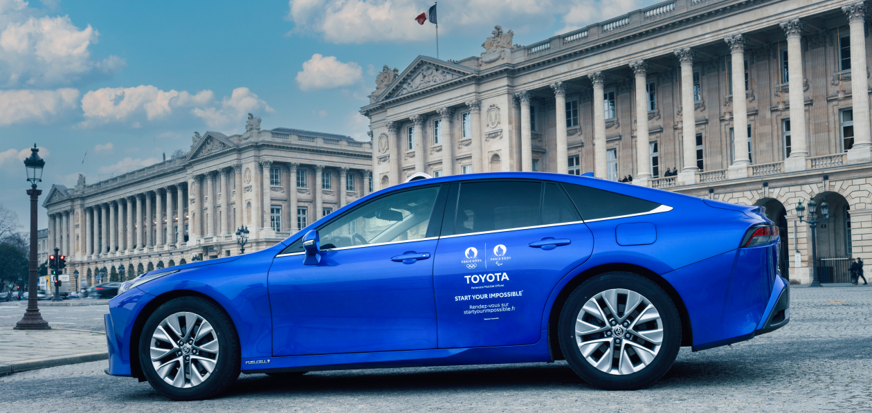 Toyota Mirai станет официальным автомобилем Олимпиады в Париже