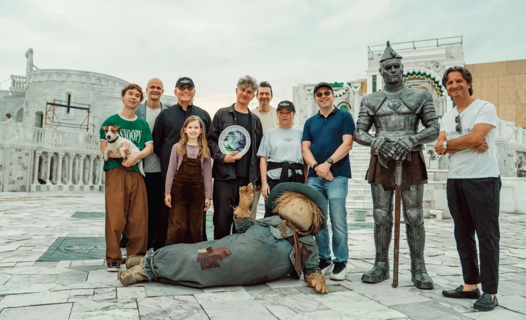 Съемки фильма Волшебник Изумрудного города. Великий и Ужасный