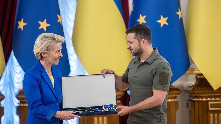 Фон дер Ляйен анонсировала новые антироссийские санкции Евросоюза