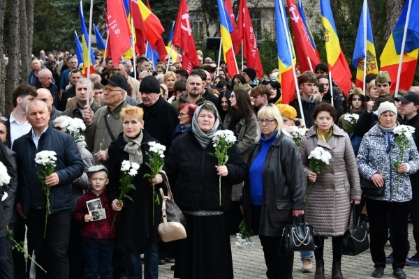 В Бельцах отметили 81-ю годовщину освобождения города