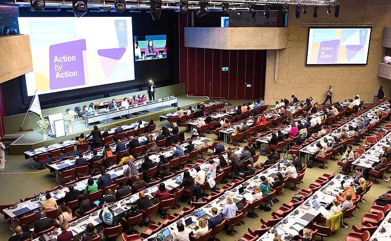 Сенаторы РФ приняли участие в заседании Постоянного комитета по вопросам демократии и прав человека. 151-я Ассамблея МПС