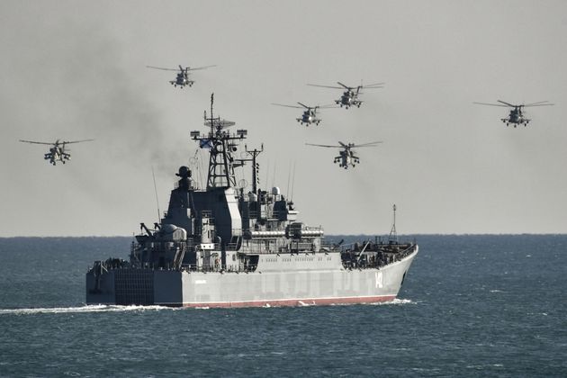 Учения Черноморского флота Российской федерации
