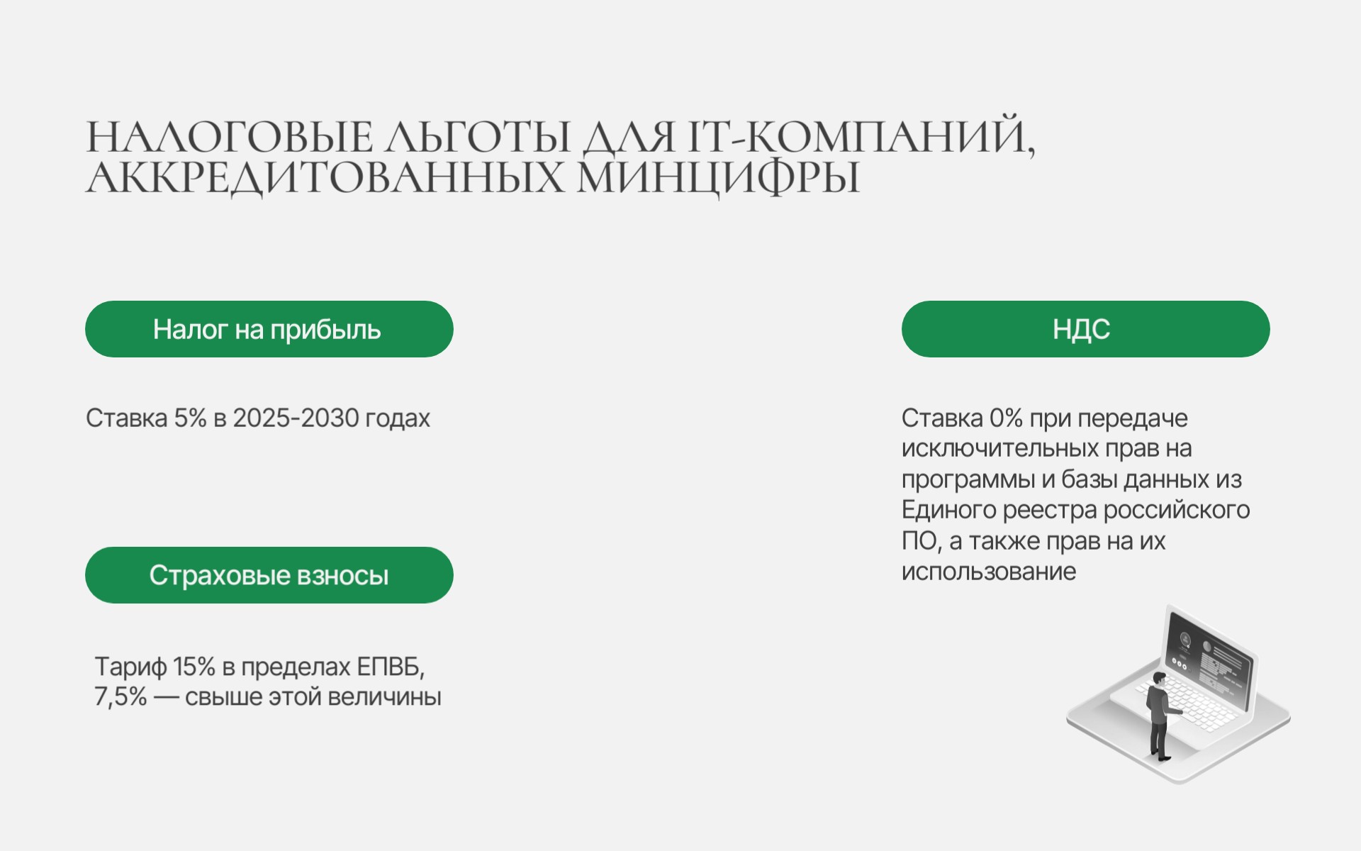 Налоговое регулирование — 2026: контуры будущего IT-компаний