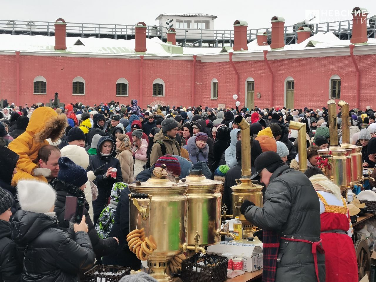 Масленица в петропавловской крепости