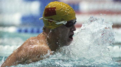 Дмитрий Волков на Играх доброй воли в 1986 году