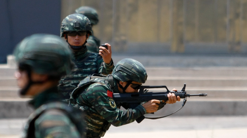 В Китае прошли военные учения «обезглавливающего» удара