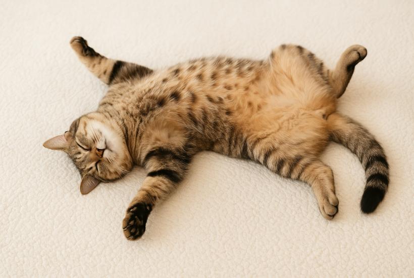Спящая кошка