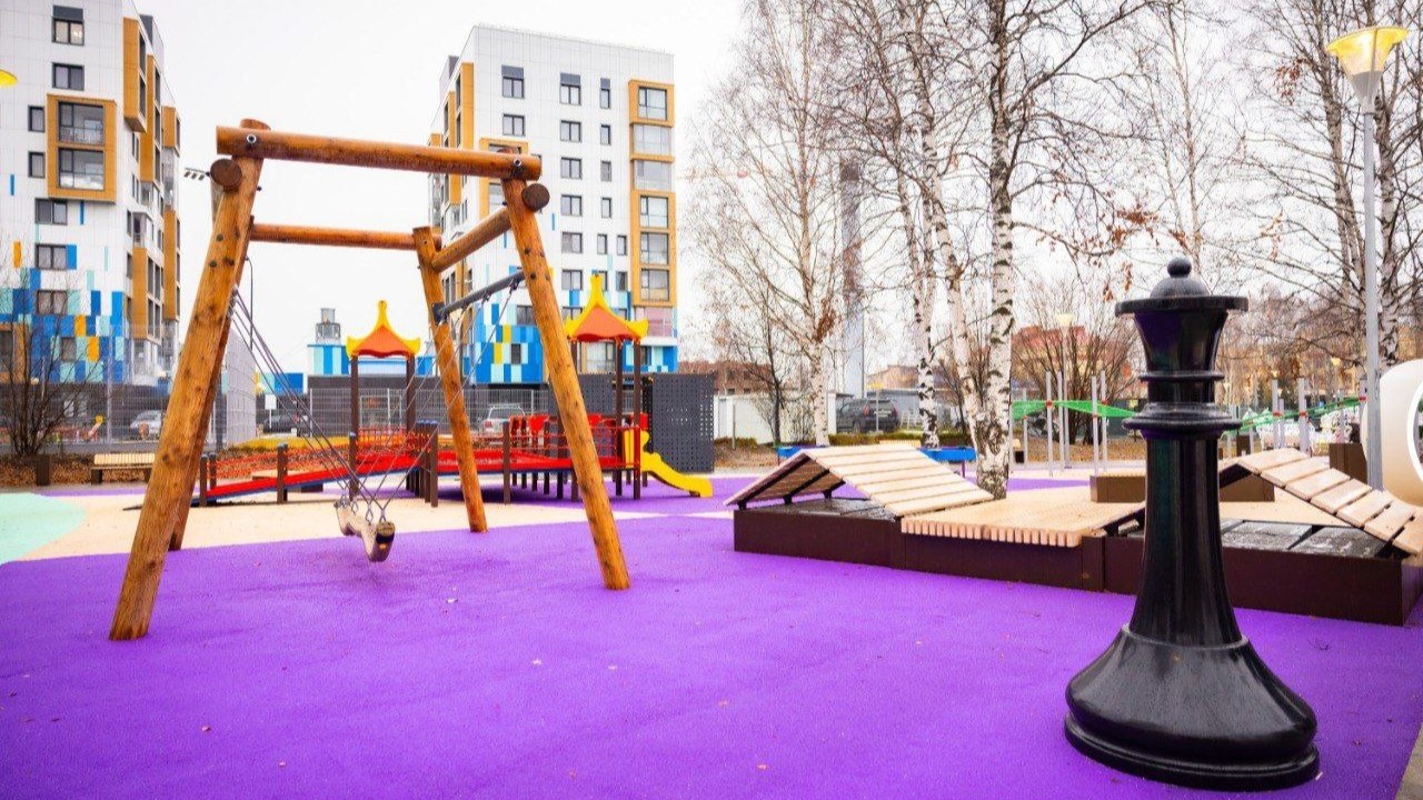 В Ханты-Мансийске открыли Шахматный сквер