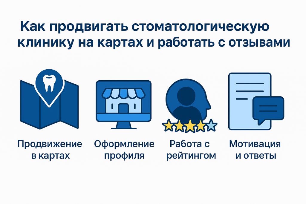 Продвижение стоматологии на картах