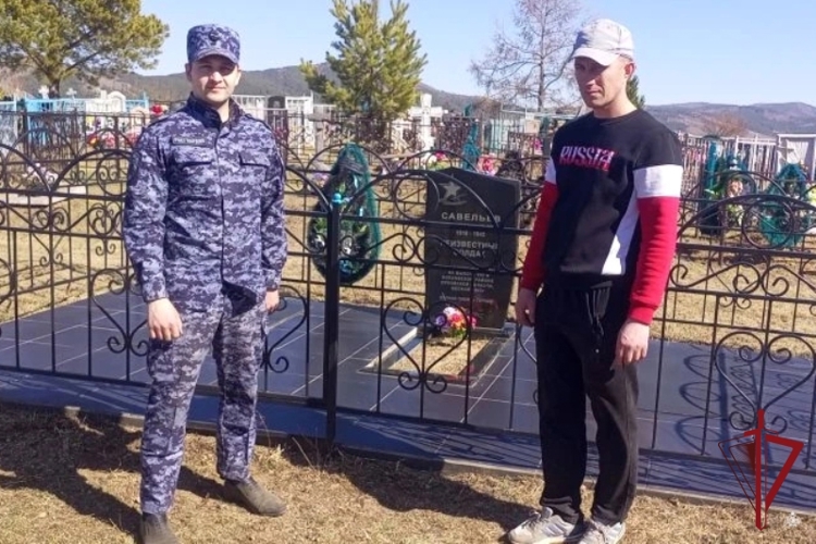 В районах Бурятии сотрудники вневедомственной охраны проводят мероприятия, посвященные Дню Победы