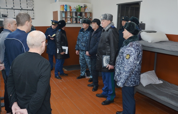 Заместитель прокурора Зауралья Алексей Волков посетил ИК-2 УФСИН России по Курганской области