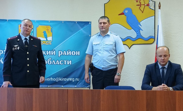 Александр Поляков стал руководителем отделения полиции «Верхошижемское»