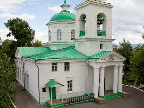 В Красноярске отправили на реставрацию Свято-Троицкий собор. Фото: Красноярская епархия РПЦ, Служба по государственной охране ОКН