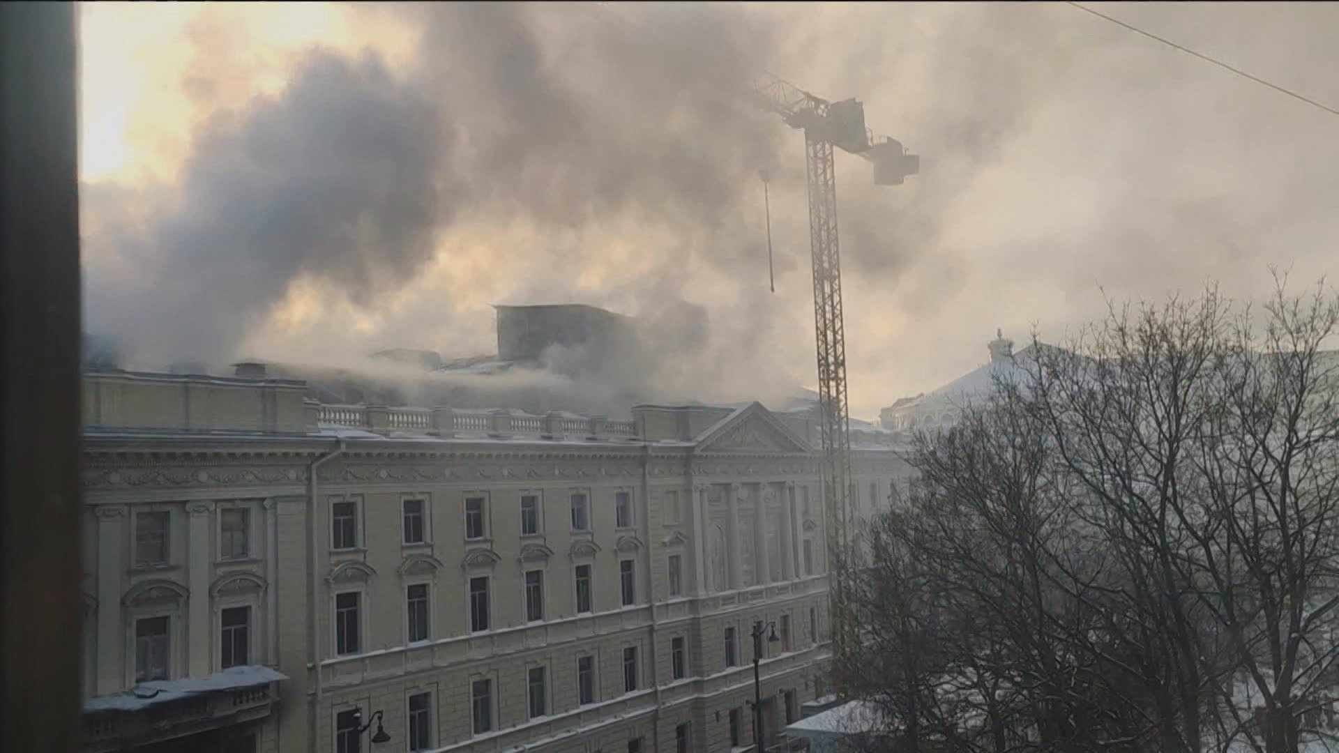 При пожаре в Петербургской консерватории исторические залы не пострадали