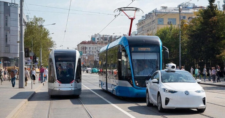 Беспилотные трамваи и такси в Ижевске