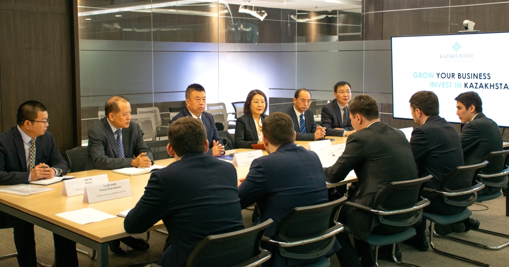 Китайские компании заинтересованы в реализации проектов в Казахстане