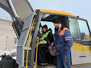 Мостовики Поморья готовят себе рабочую смену