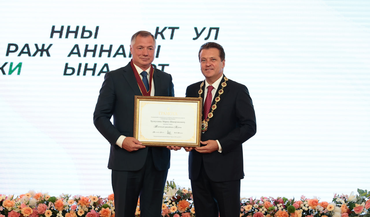 Марат Хуснуллин и Ильсур Метшин