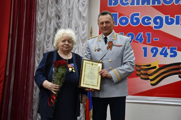 Ветераны уголовно-исполнительной системы Костромской области принимали поздравления с Днем Победы