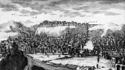 Тифлис (Тбилиси) в 1710 году